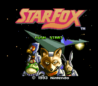 Star Fox - Screenshot - Game Title Image