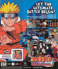 Naruto: Ninja Council - Advertisement Flyer - Front
