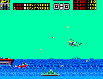 Choplifter - Screenshot - Gameplay