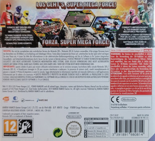 Power Rangers Super Megaforce - Box - Back