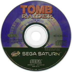 Tomb Raider - Disc Image