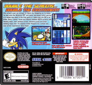 Sonic Rush - Box - Back - Reconstructed