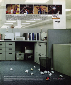 NBA 06 - Advertisement Flyer - Front