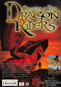 Dragon Riders: Chronicles of Pern - Advertisement Flyer - Front
