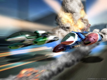 Quantum Redshift - Fanart - Background