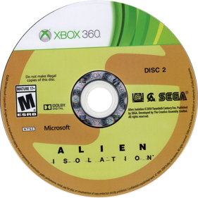 Alien: Isolation - Disc