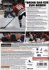 NHL 10 - Box - Back