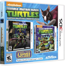 Teenage Mutant Ninja Turtles: Master Splinters Training Pack - Box - 3D Image