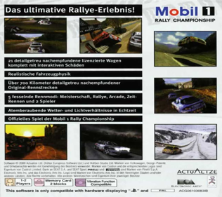 Mobil 1 Rally Championship - Box - Back