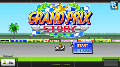Grand Prix Story - Screenshot - Game Title