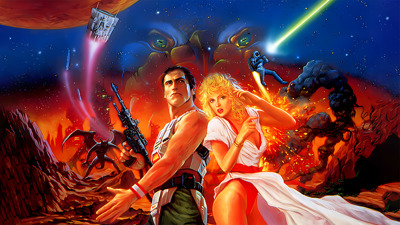 Jim Power in Mutant Planet - Fanart - Background