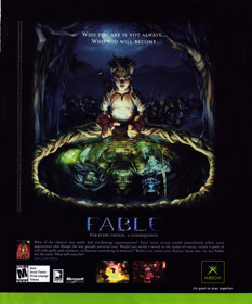Fable - Advertisement Flyer - Front
