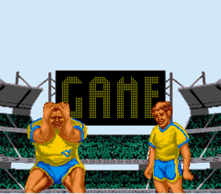 Head-On Soccer - Screenshot - Game Over