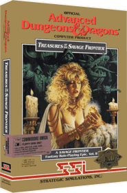 Treasures of the Savage Frontier - Box - 3D Image