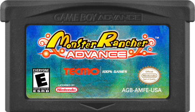 Monster Rancher Advance - Cart - Front Image