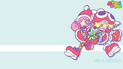 Puyo Puyo Fever - Fanart - Background