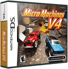 Micro Machines V4 - Box - 3D Image
