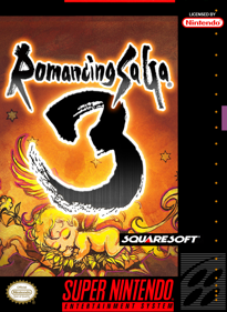 Romancing Sa·Ga 3 - Fanart - Box - Front