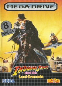 Indiana Jones and the Last Crusade - Box - Front