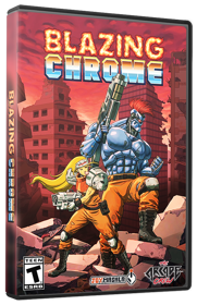 Blazing Chrome - Box - 3D