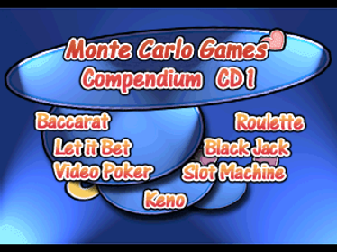 Monte Carlo Games Compendium - Screenshot - Game Title