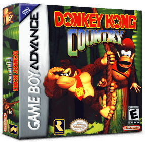 Donkey Kong Country - Box - 3D Image