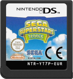Sega Superstars Tennis - Cart - Front Image