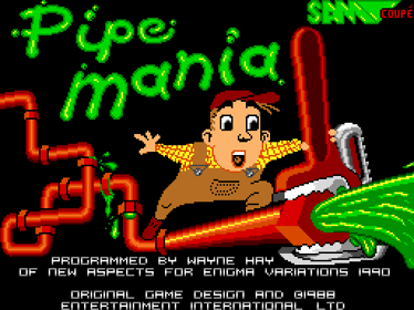 Pipe Mania!! - Screenshot - Game Title Image
