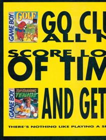 Golf - Advertisement Flyer - Front