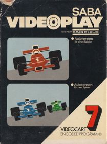 Videocart-9: Drag Strip - Box - Front
