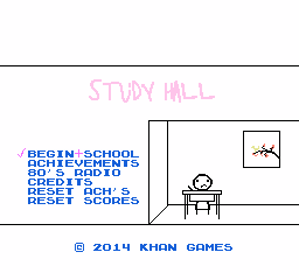 Study Hall - Screenshot - Game Title