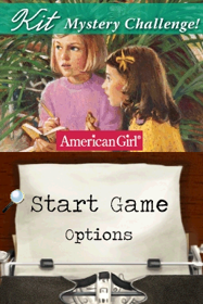 American Girl: Kit Mystery Challenge! - Screenshot - Game Title