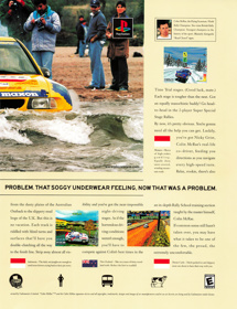 Colin McRae Rally - Advertisement Flyer - Front