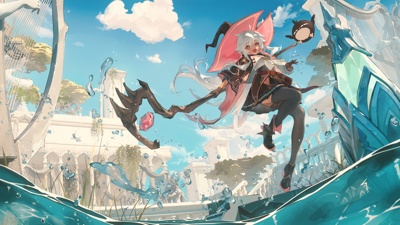 WitchSpring R - Fanart - Background