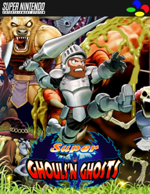 Super Ghouls 'n Ghosts - Fanart - Box - Front