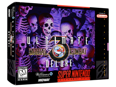 Ultimate Mortal Kombat 3 Deluxe - Box - 3D