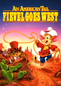 An American Tail: Fievel Goes West - Fanart - Box - Front