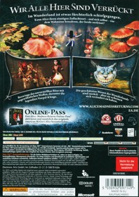 Alice: Madness Returns - Box - Back