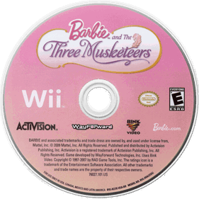 Barbie and the Three Musketeers - Disc Image