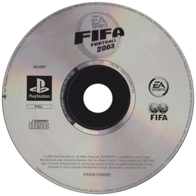 FIFA Soccer 2003 - Disc