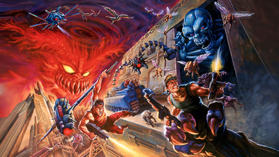 Contra III: The Alien Wars - Fanart - Background