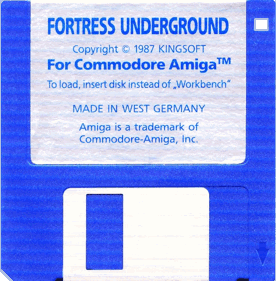 Fortress Underground - Disc Image