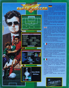 Starbyte Super Soccer - Box - Back