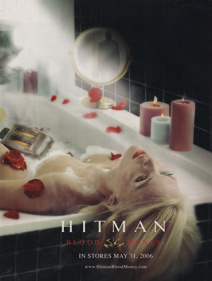 Hitman: Blood Money - Advertisement Flyer - Front