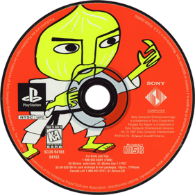 PaRappa the Rapper - Disc Image