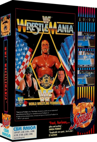 WWF WrestleMania - Box - 3D Image