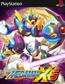 Mega Man X6 - Fanart - Box - Front