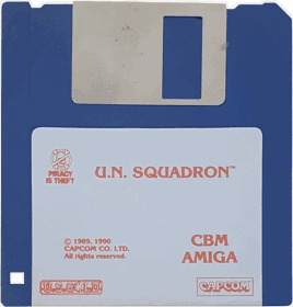 U.N. Squadron - Disc Image