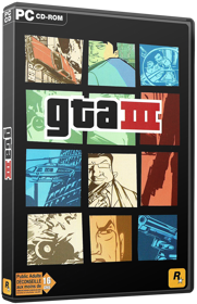 Grand Theft Auto III - Box - 3D