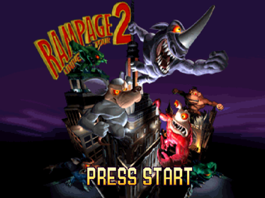 Rampage 2: Universal Tour - Screenshot - Game Title Image